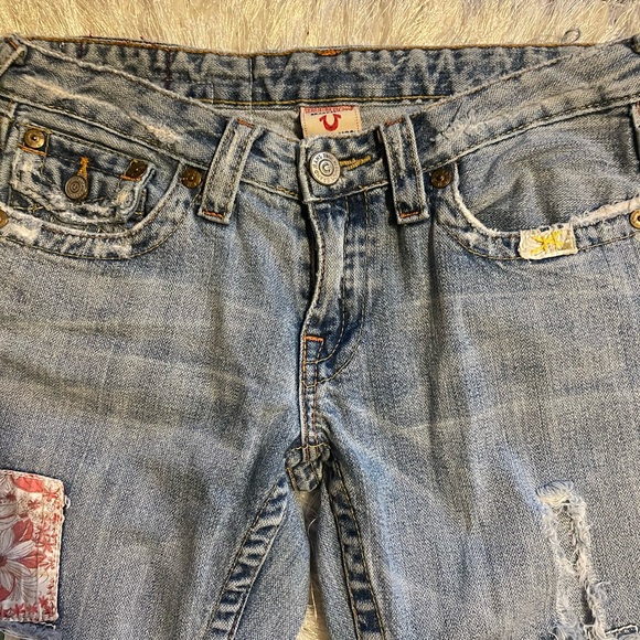 True religion, patchwork jeans - Picture 4 of 11